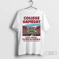 Trending College Gameday Live From Tuscaloosa The University Of Alabama T Shirt
