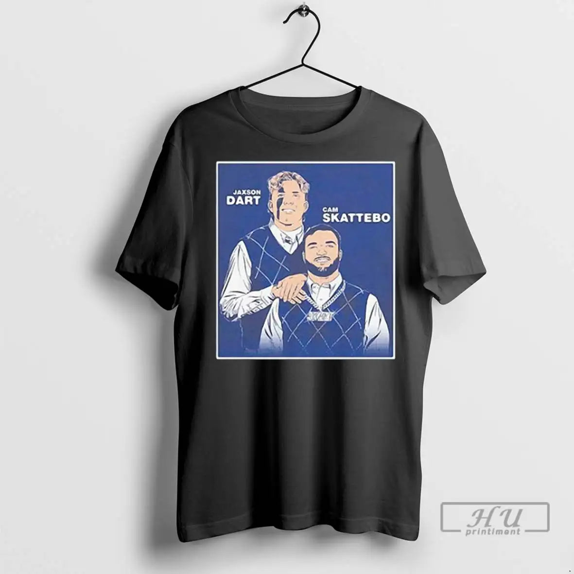 Trending Jaxson Dart And Cam Skattebo Family Portrait T Shirt