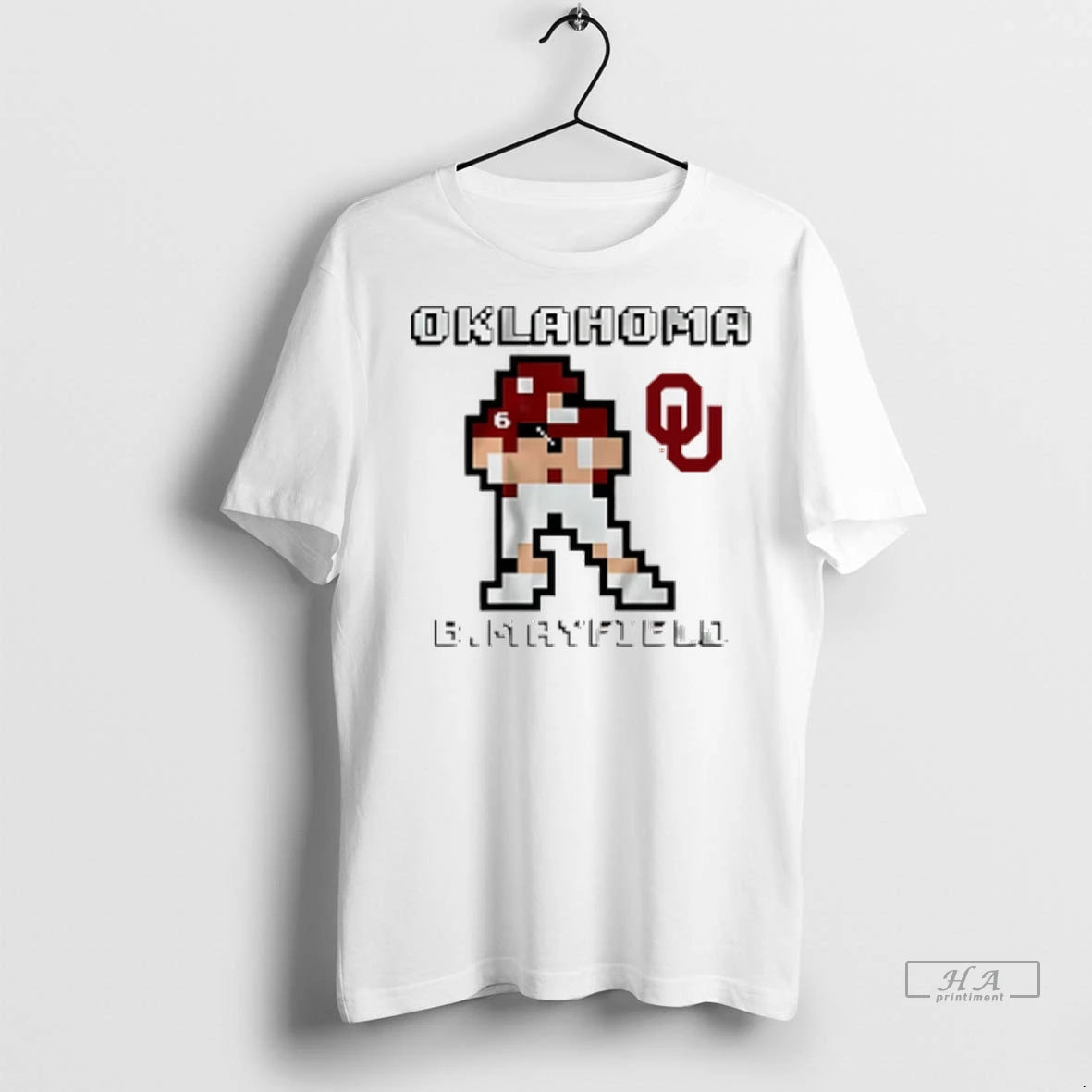 Trendy Baker Mayfield Oklahoma Sooners Retro Baller Game Shirt Sweater