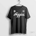 Trendy Gig Em Aggies Wordmark Alternate Dark Mode 2 Sided Shirt Sweater