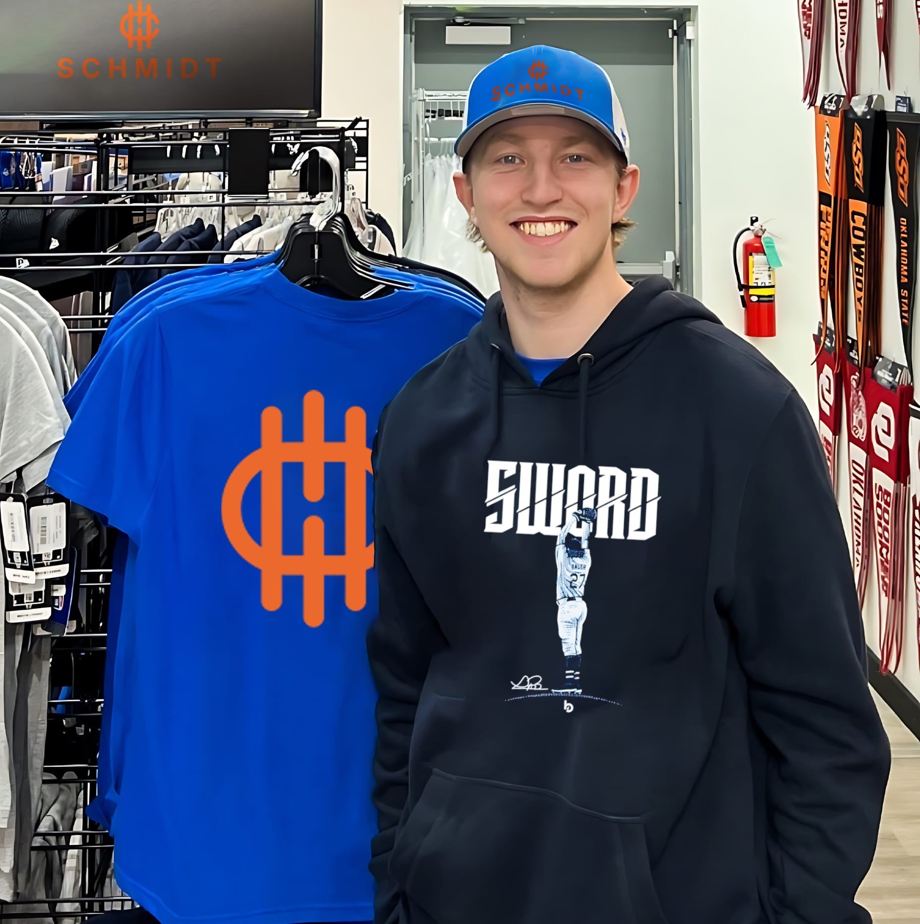 Trevor Bauer Sword Los Angeles Dodgers MLB graphic shirt