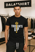 Tridents Up Baseball Bat and Home Plate Graphic shirt