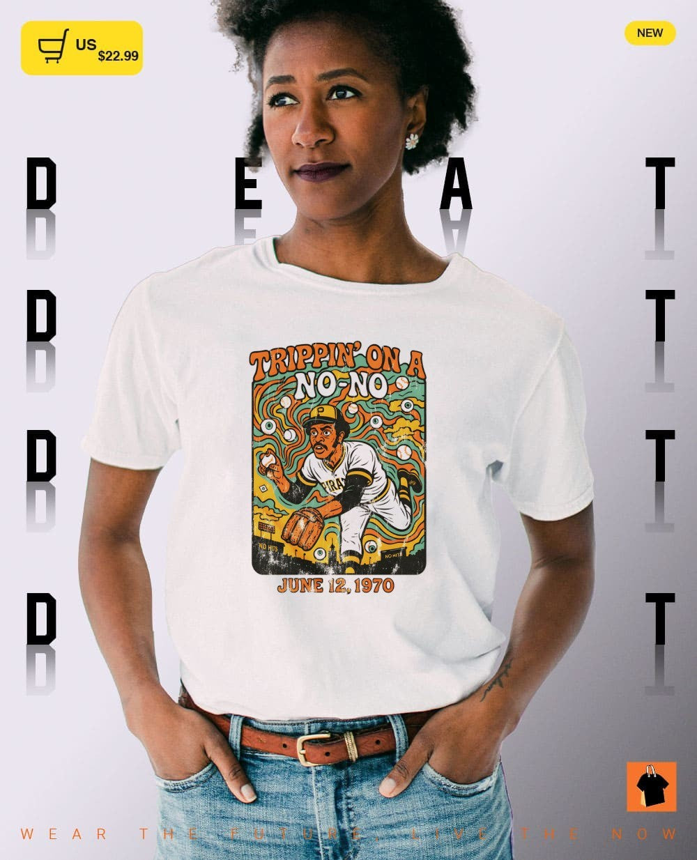 Trippin On A No-No Doc Ellis Pittsburgh Pirates tribute shirt