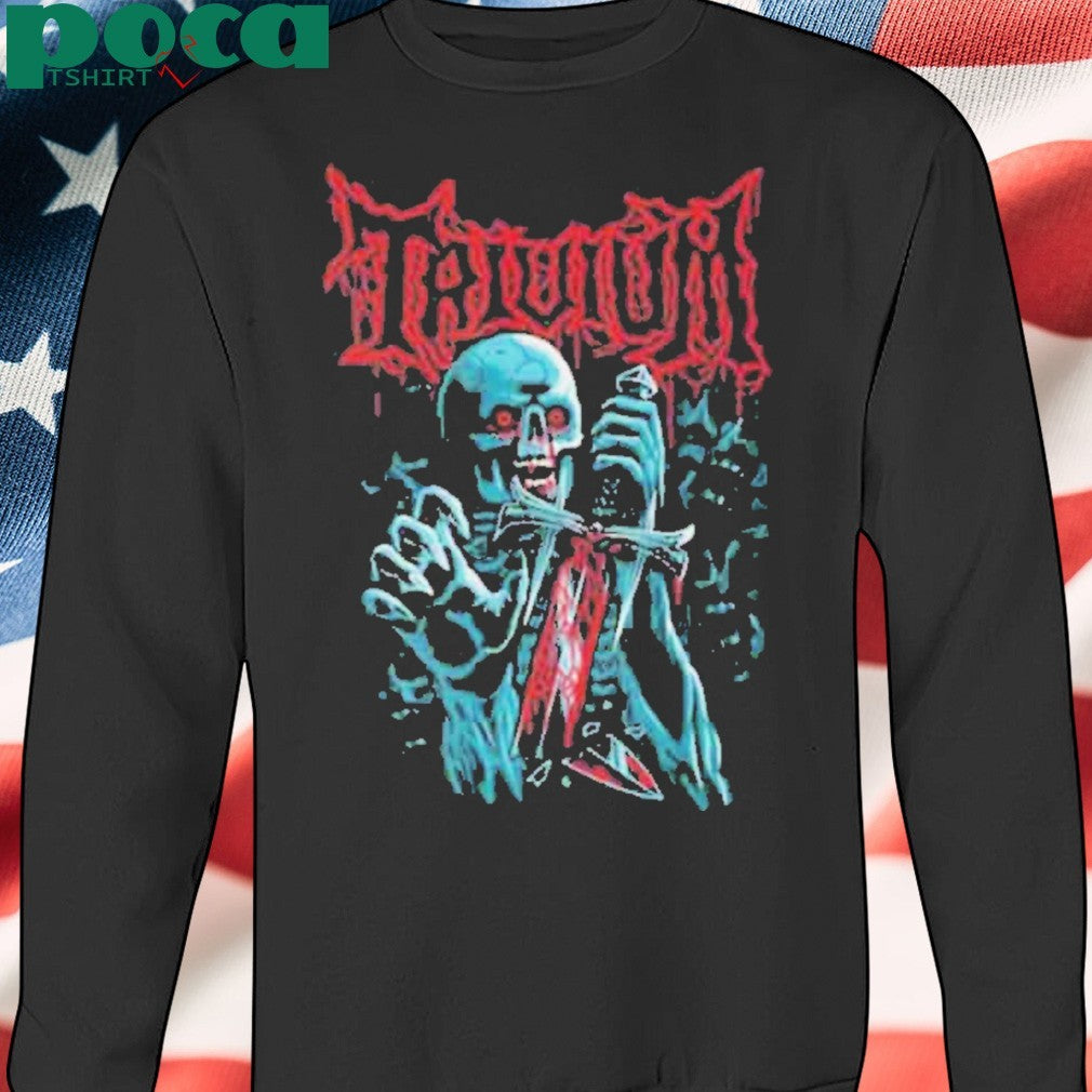 Trivium Skeleton Emblem Merchandise Fan Gifts 2025 shirt