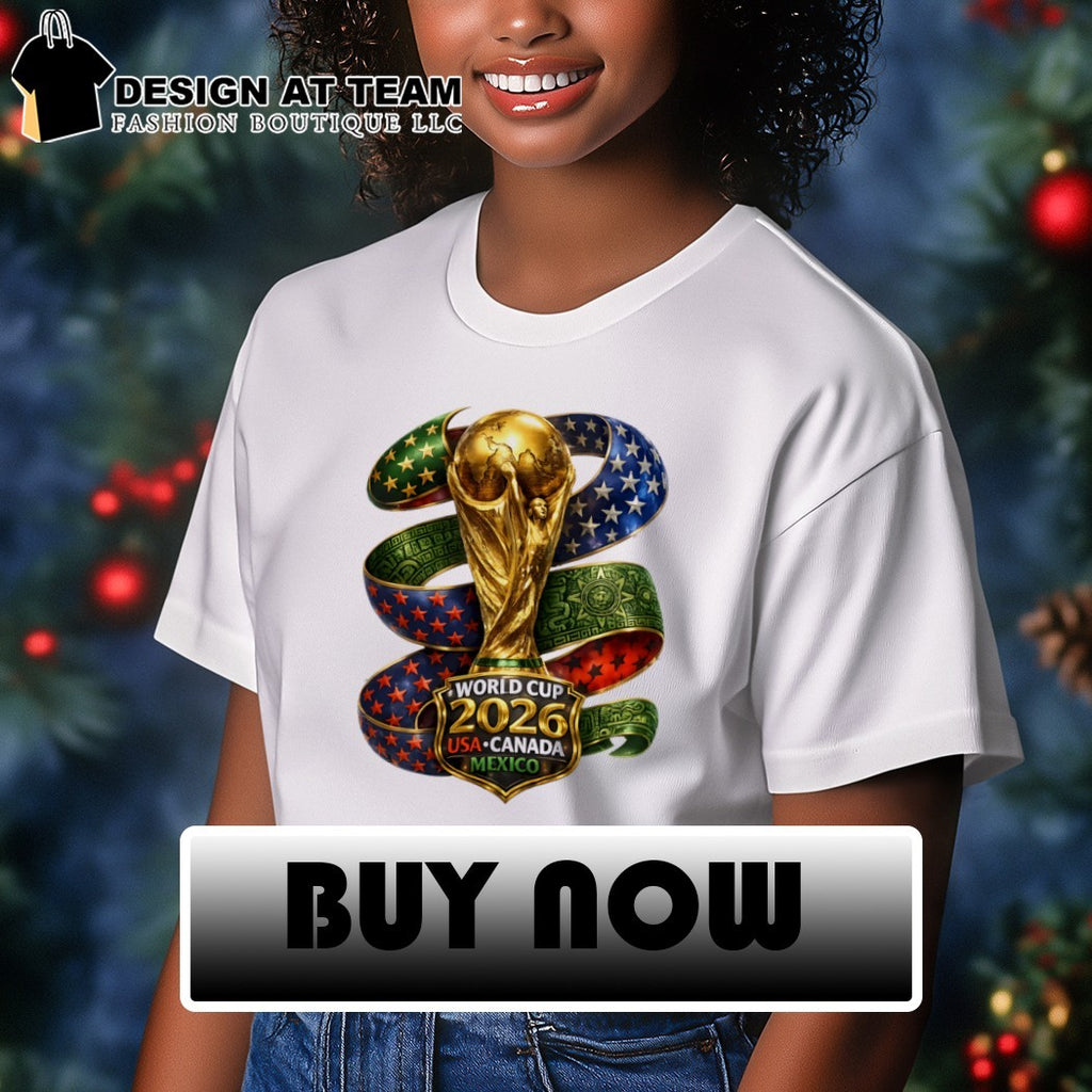 Trophy World Cup 2026 USA Canada Mexico National shirt