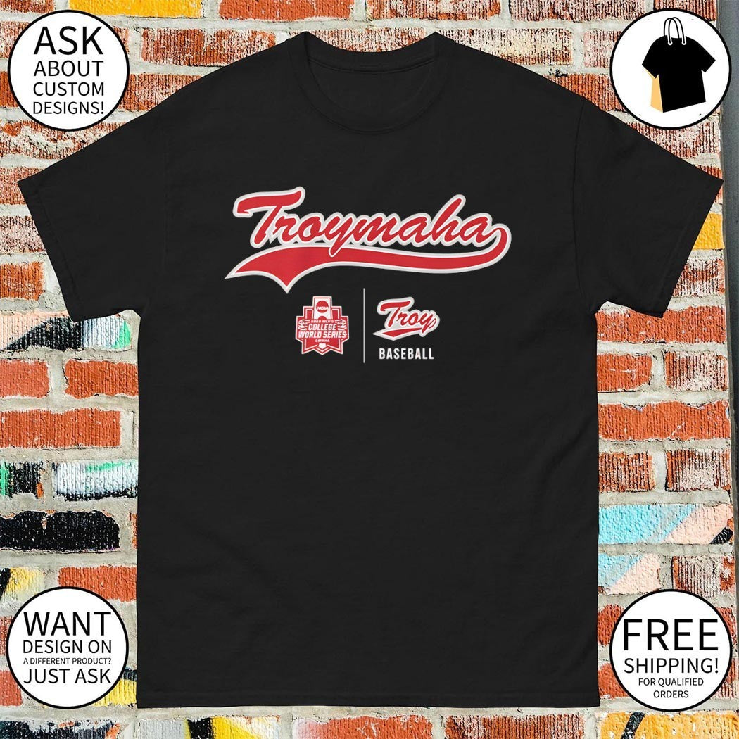 Troymaha Troy Trojans Baseball College World Series 2026 shirt