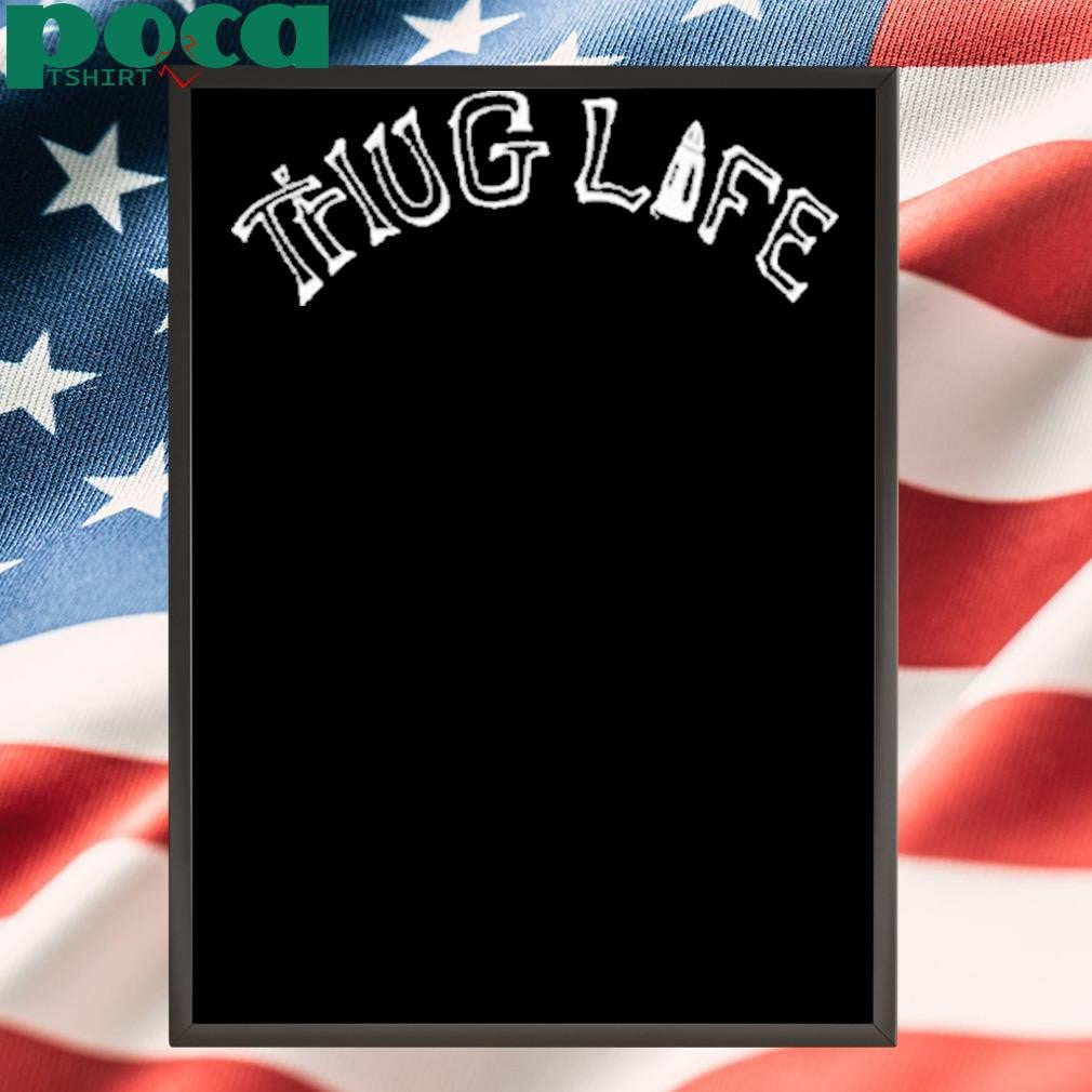 Tupac Thug Life Script Shirt