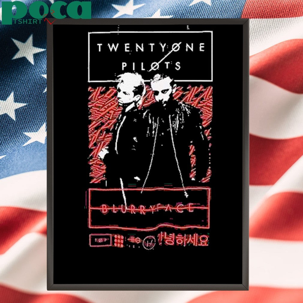 Twenty One Pilots Blurryface Duo Portrait Shirt