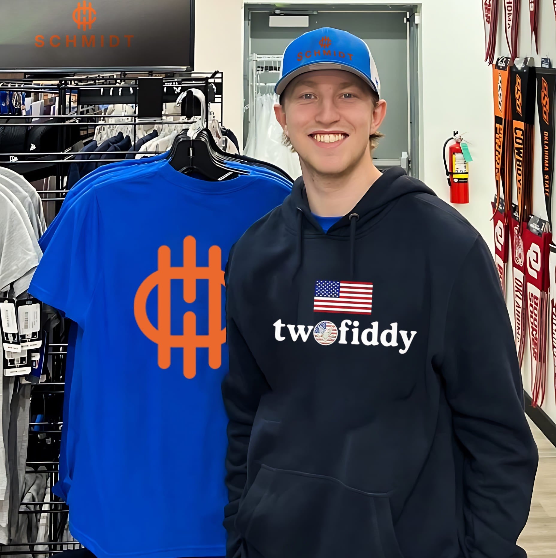 Two Fiddy American Independence USA flag shirt