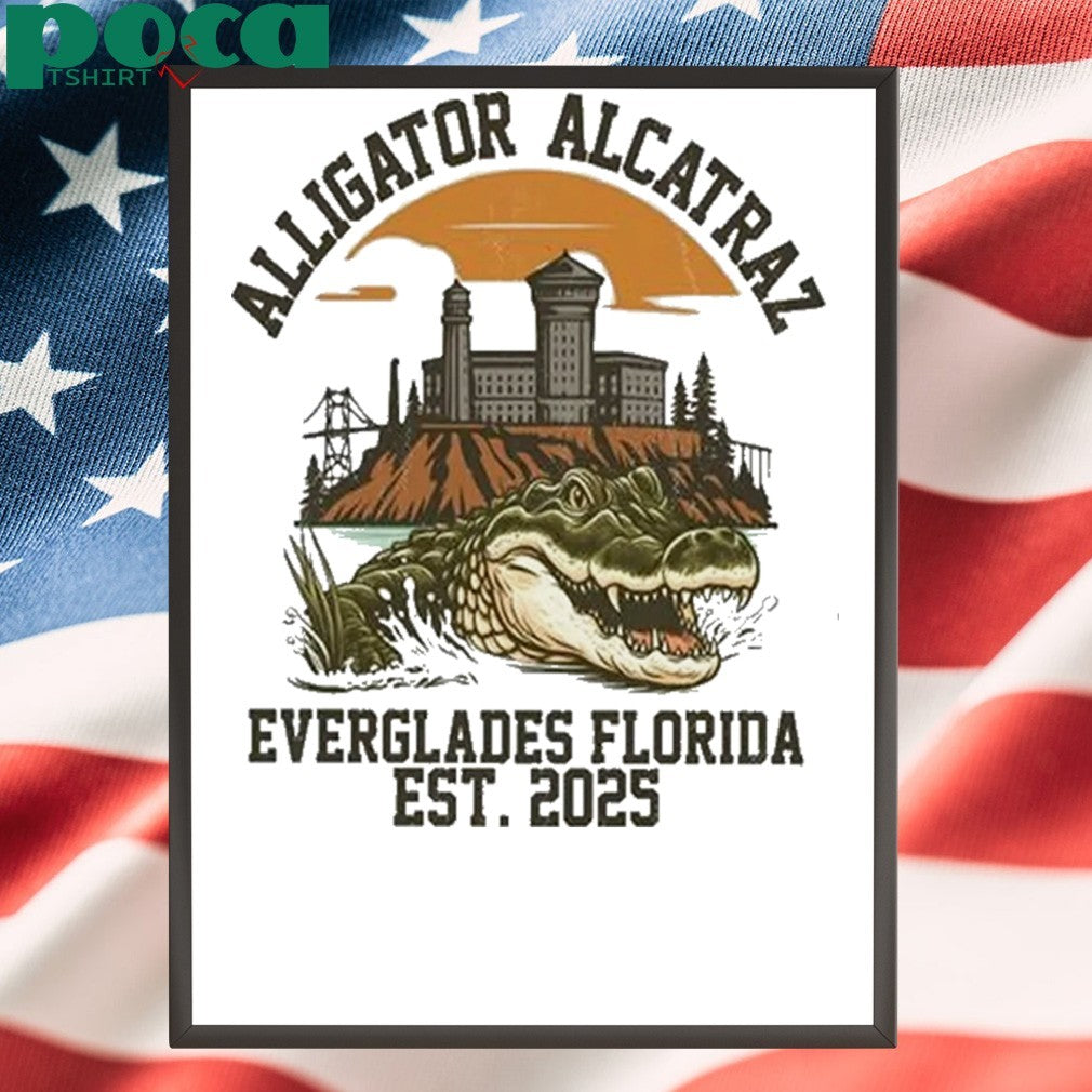 Two Sided Alligator Alcatraz Shirt