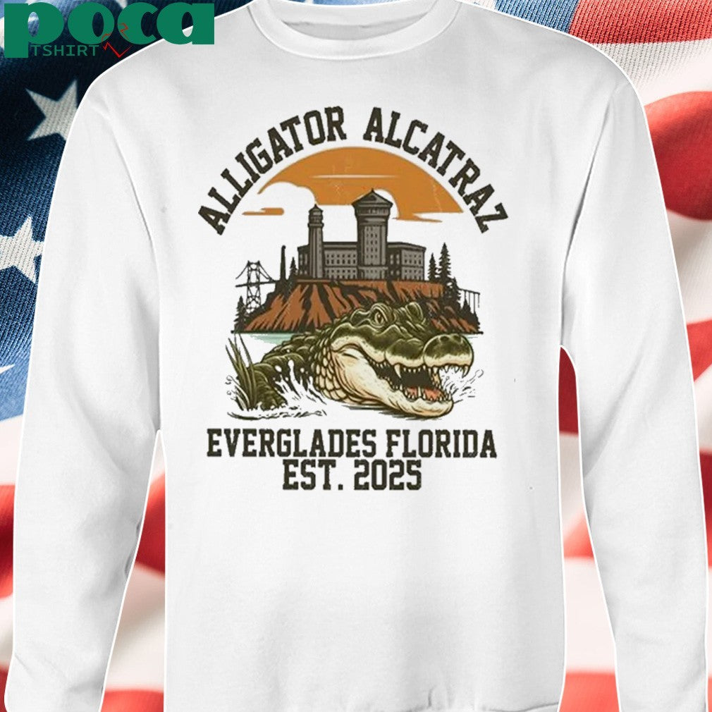 Two Sided Alligator Alcatraz Shirt