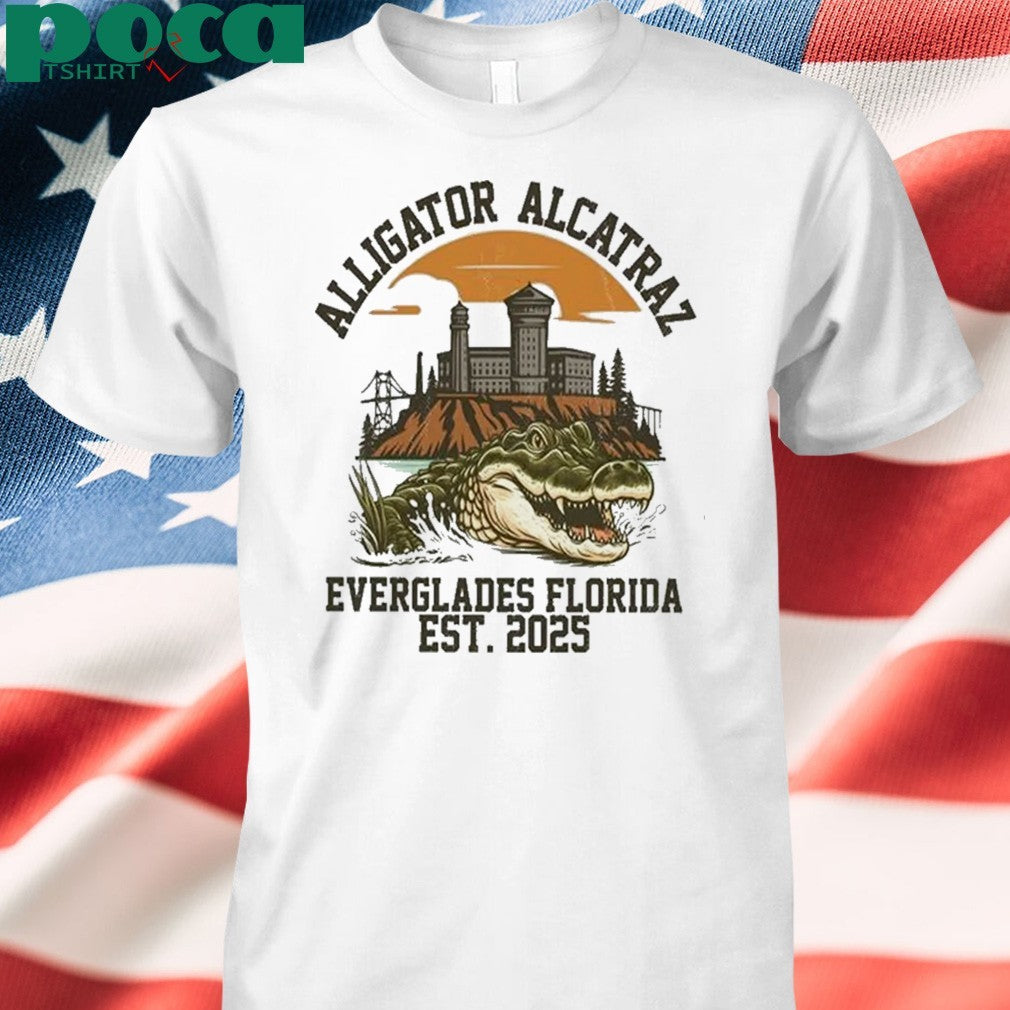 Two Sided Alligator Alcatraz Shirt