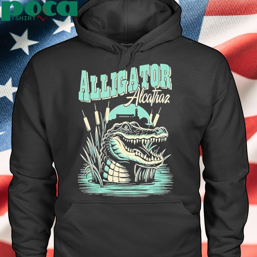 Two Sided Everglades Florida Alligator Alcatraz Shirt