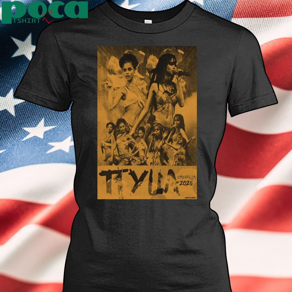 Tyla Coachella 2025 Indio, CA Concert Poster shirt