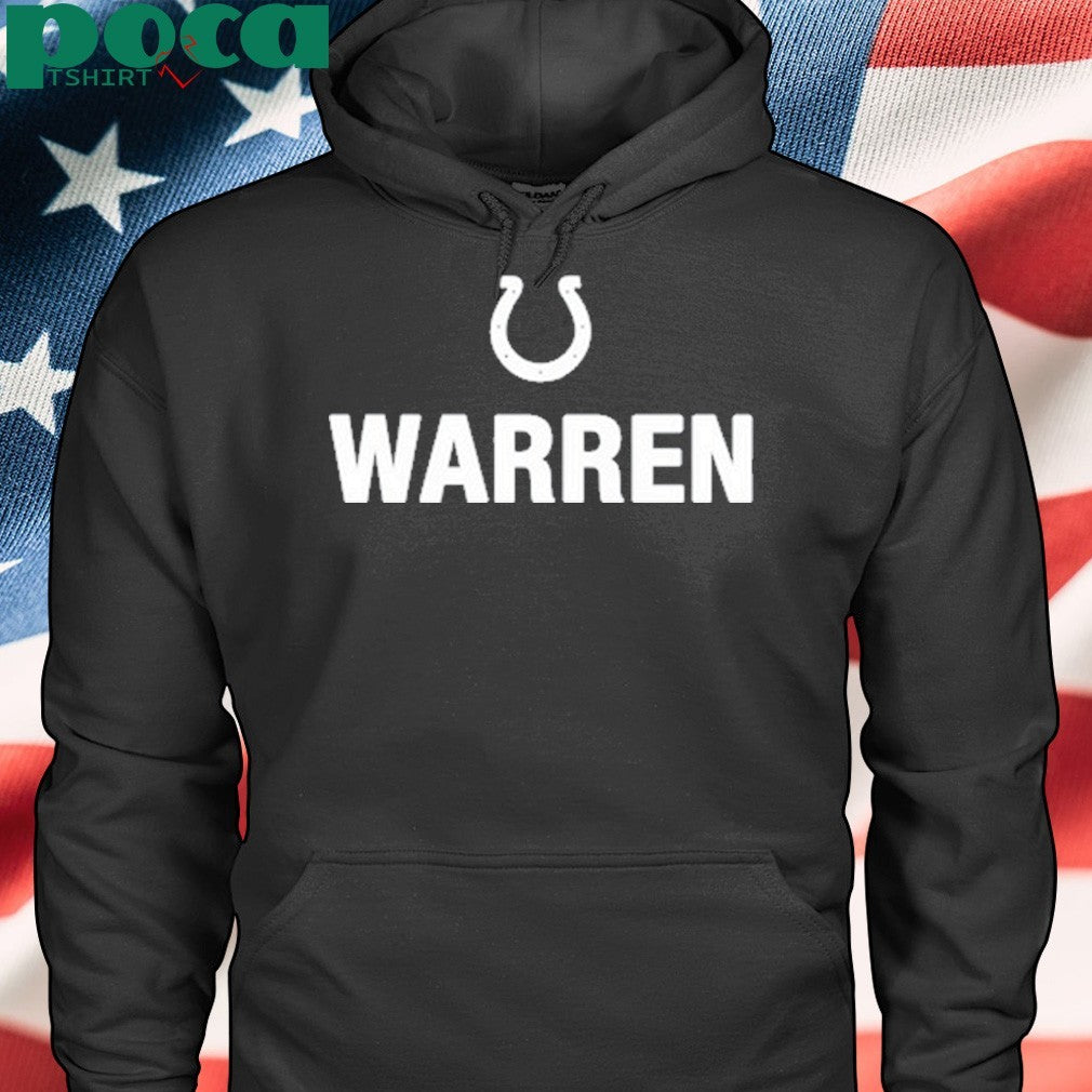 Tyler Warren Wearing Colts Warren Shirt