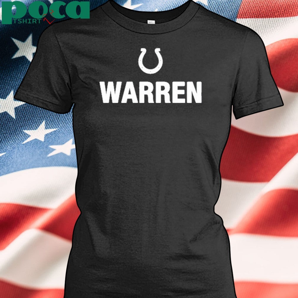 Tyler Warren Wearing Colts Warren Shirt