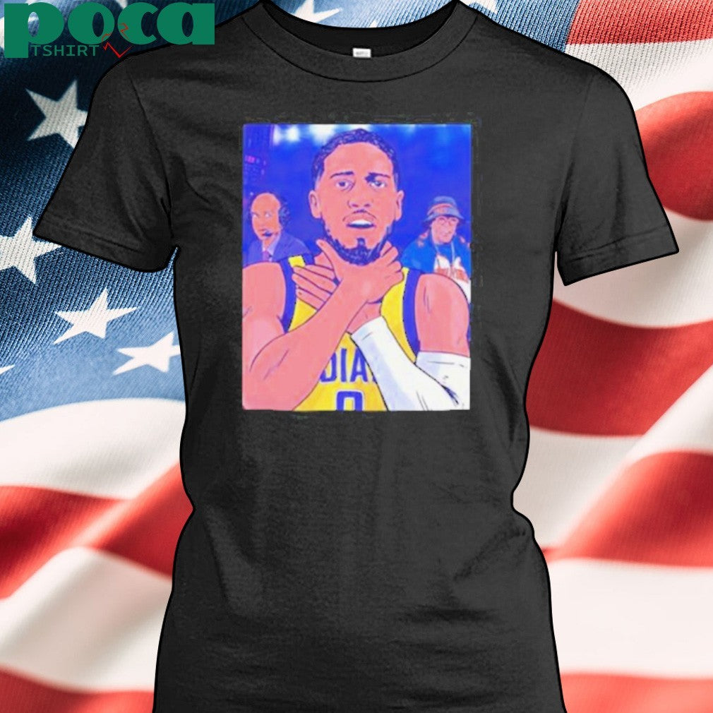 Tyrese Haliburton Pacers Choke art shirt