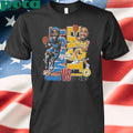 Tyrese Haliburton and SGA Indiana Pacers vs OKC Thunder the NBA Finals 2025 cartoon shirt