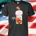 Tyrese Haliburton holding trophy Indiana Pacers 2025 NBA Finals signature shirt