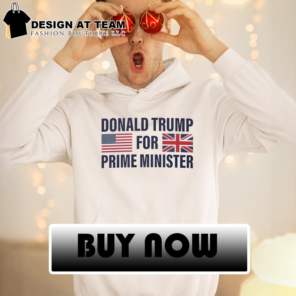 Tyson Fury Donald Trump for Prime Minister flag shirt