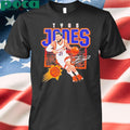 Tyus Jones Phoenix Suns Nba Basketball Shattered Signature Vintage Shirt