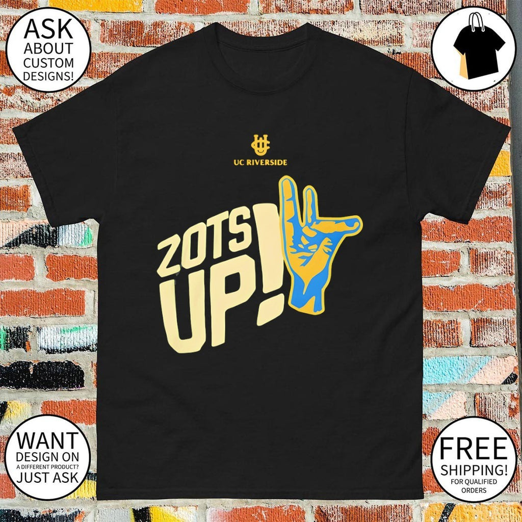 UC Irvine Anteaters men’s basketball zots up hand shirt