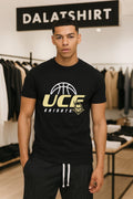 UCF Knights Gold Logo White Basketball Knight Helmet shirt
