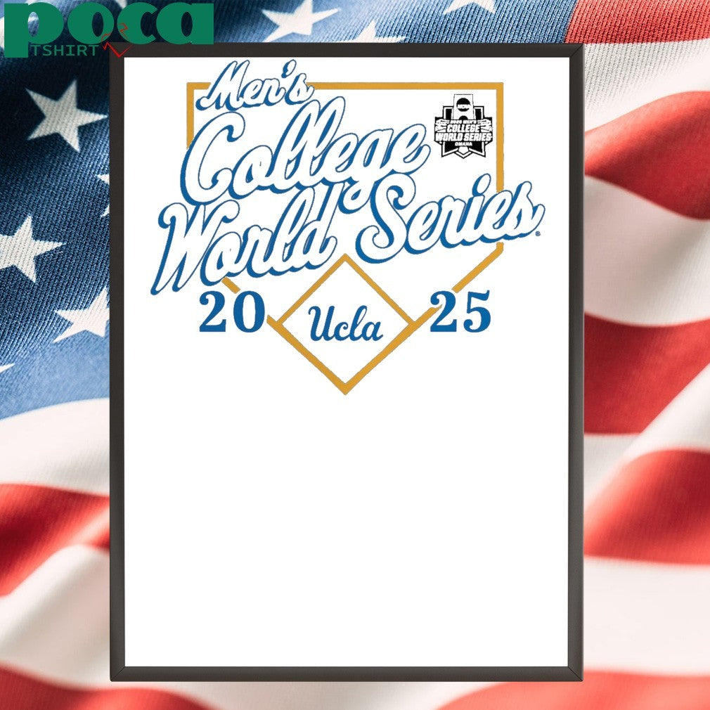UCLA Bruins 2025 NCAA Baseball Men’s College World Series Bullpen Ace T-Shirt