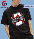 UFC Canada flag logo shirt