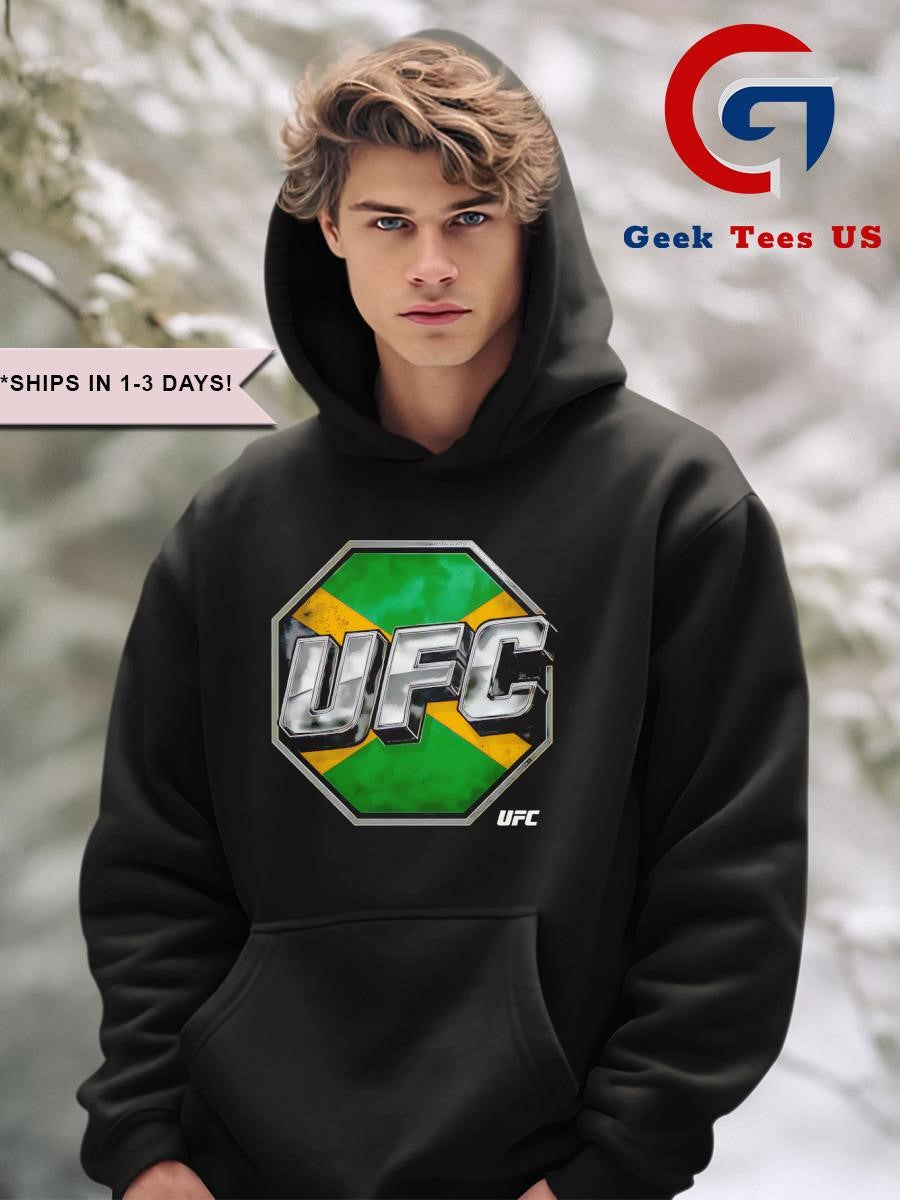 UFC Jamaica flag logo shirt