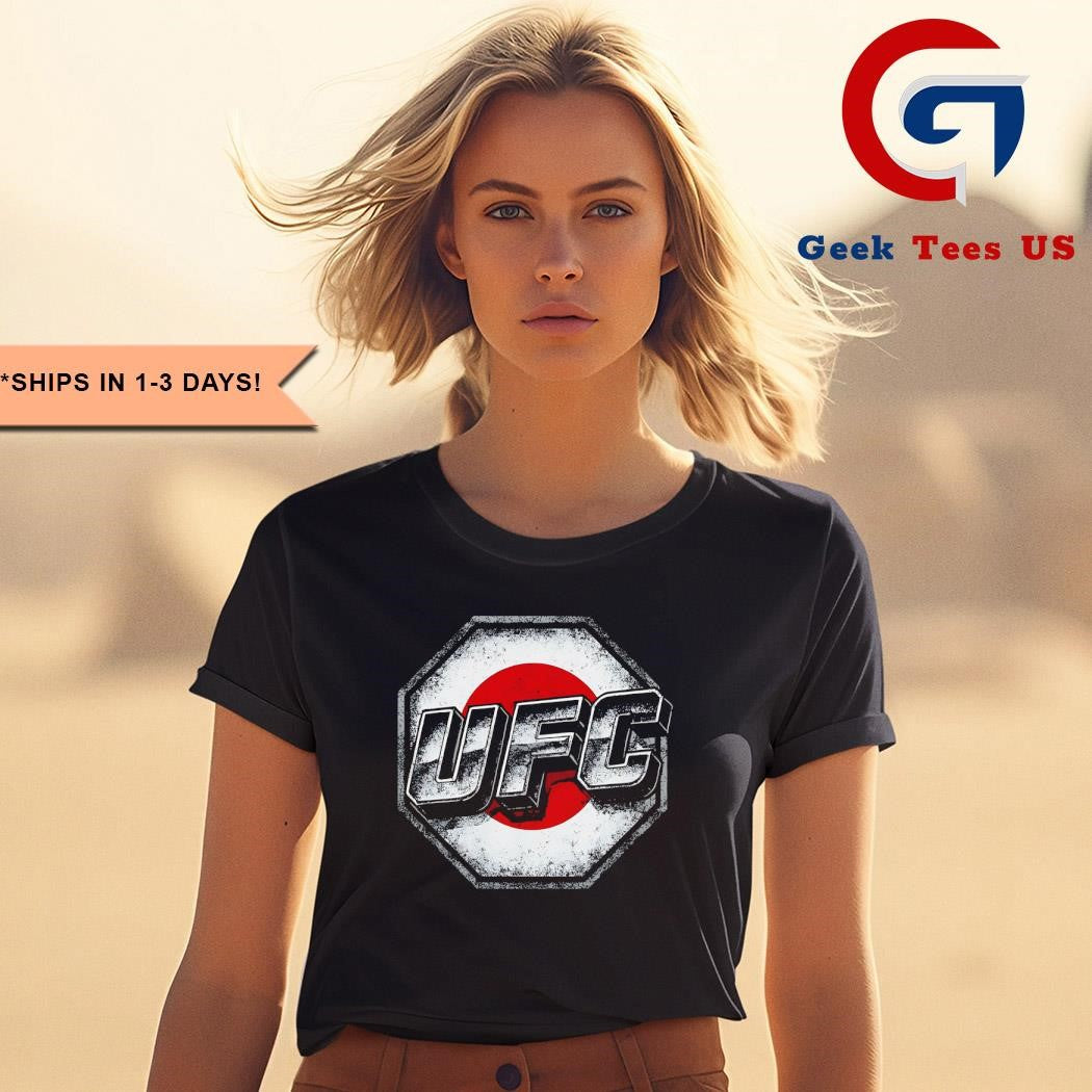 UFC Japan flag logo shirt