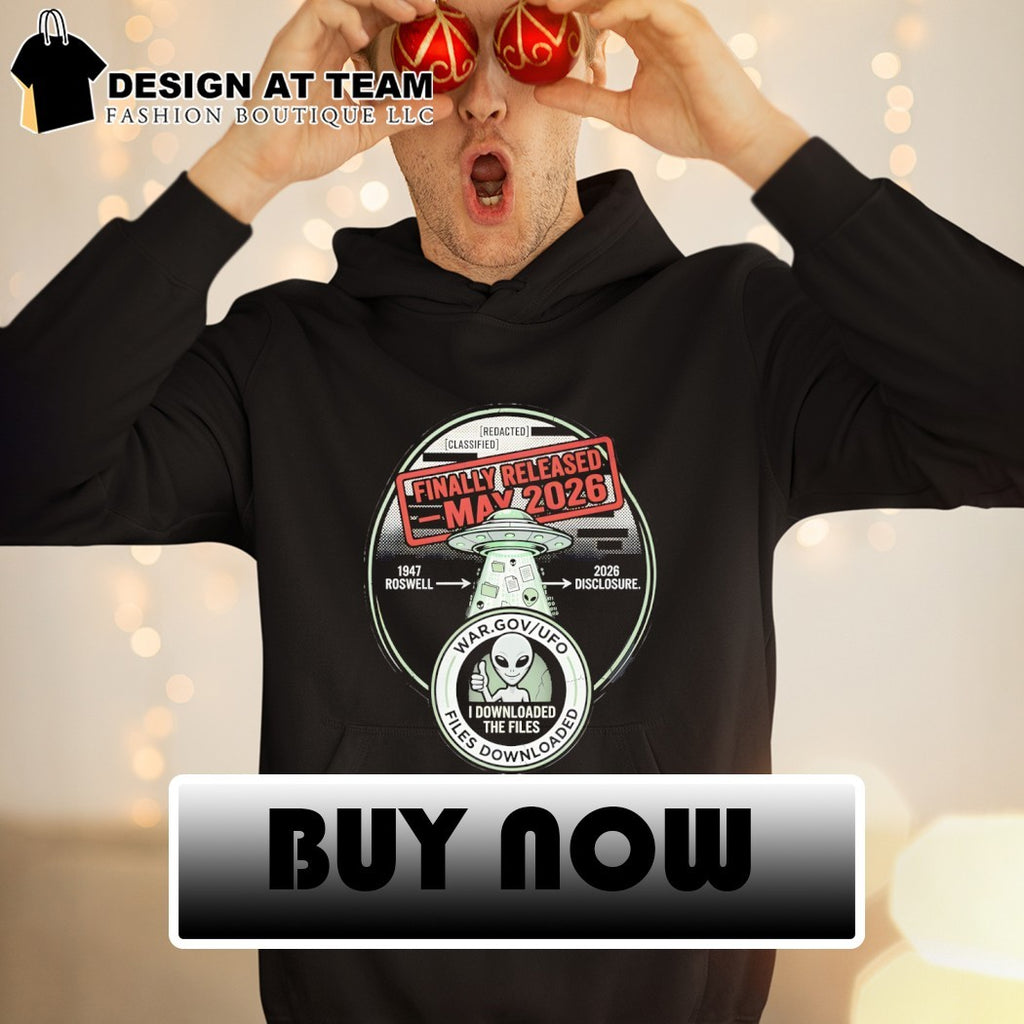 UFO Files Release Finally Released May 2026 shirt