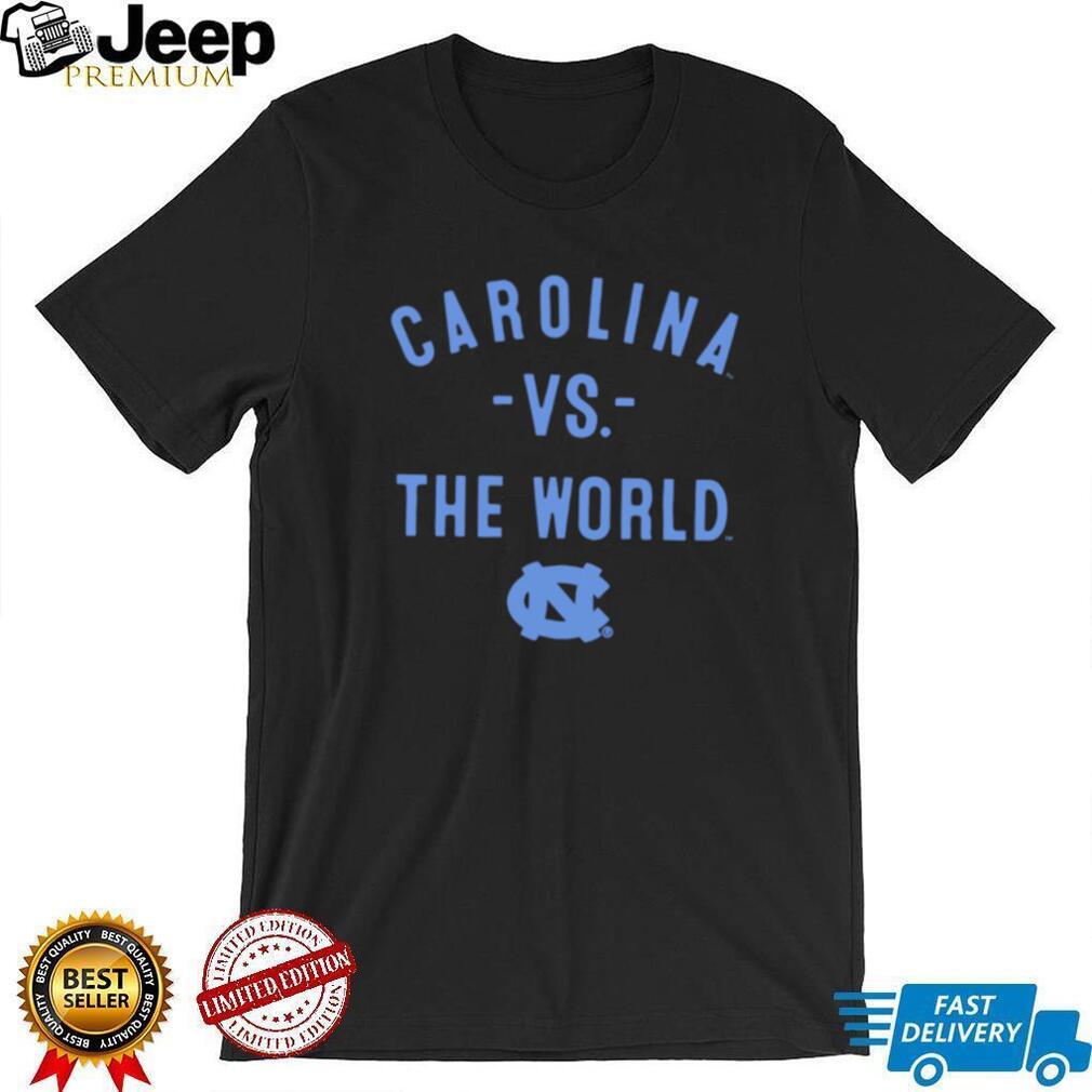 UNC Tar Heels Carolina vs the World 2026 logo shirt