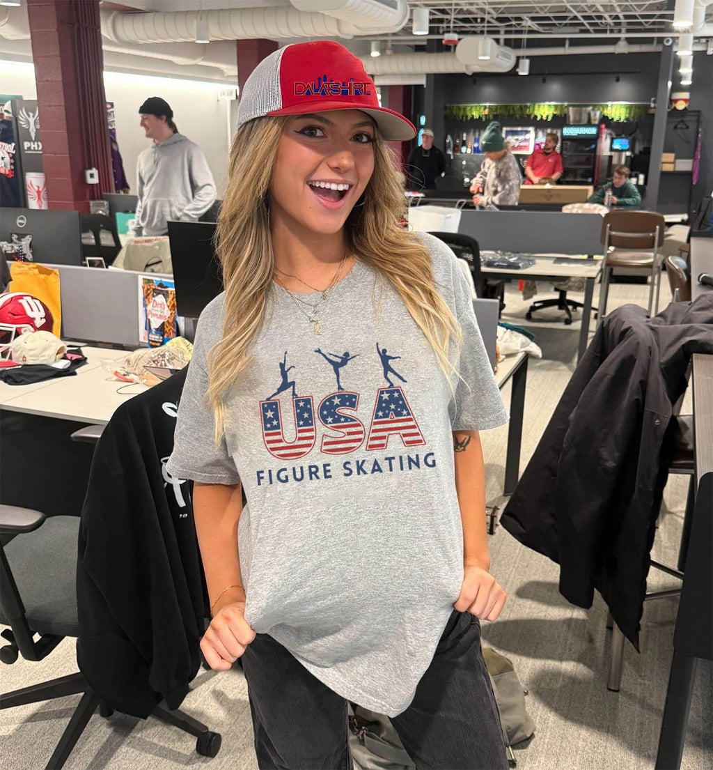 USA Figure Skating Olympic Team Stars And Stripes shirt