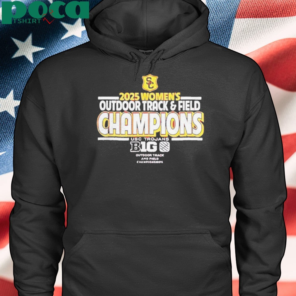 USC Trojans 2025 Women’s Track & Field Champions shirt
