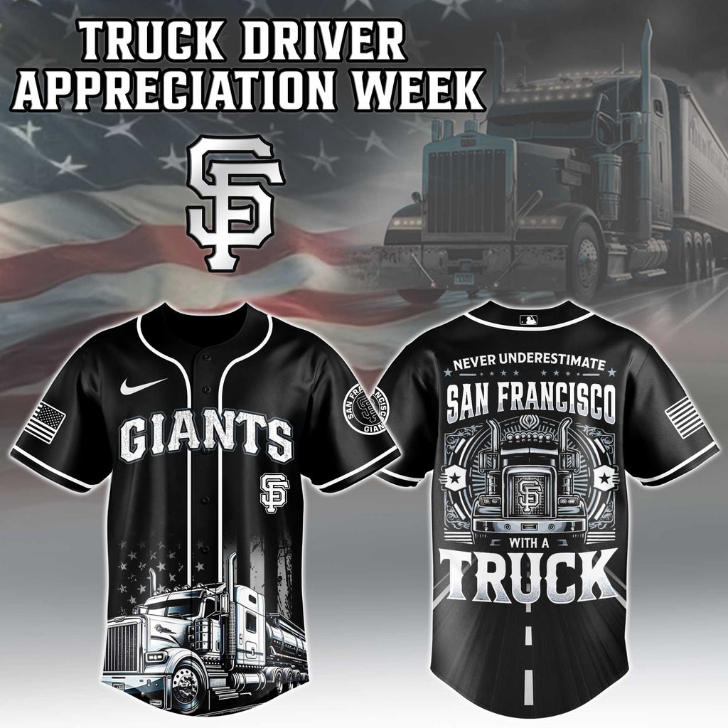 San Francisco Giants Nation Truck Driver Appreciation Week Jersey 2025