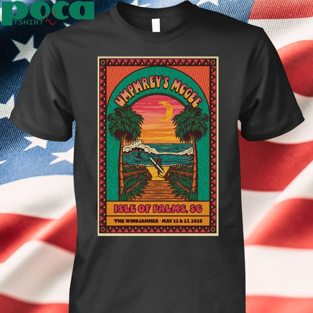 Umphrey’s McGee May 22-23 2025 Isle of Palms SC Poster shirt