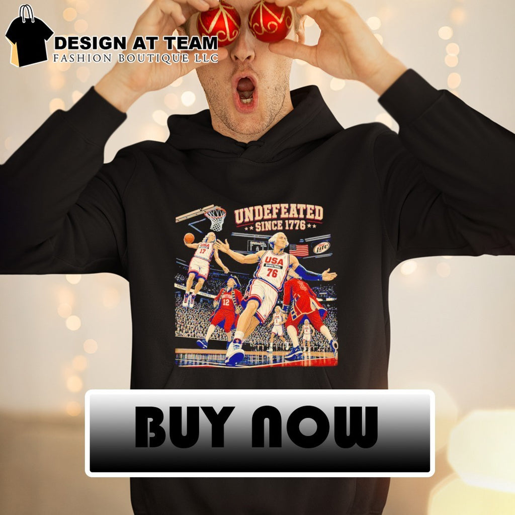 Undefeated America Funny Founding Father’s Day Fourth of July shirt