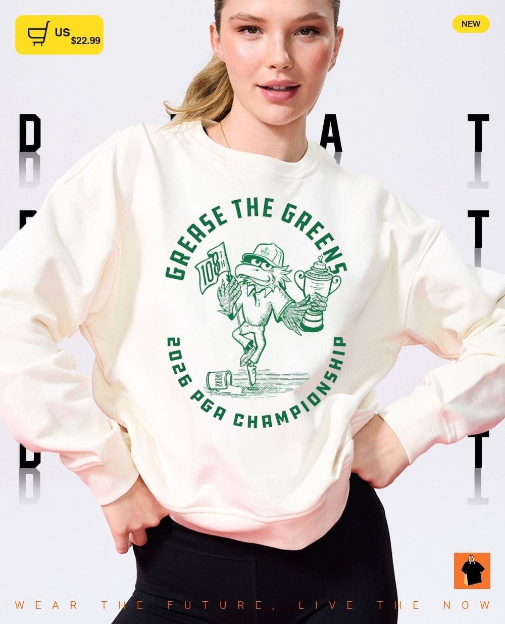 Underdog 2026 PGA Championship Grease the Greens shirt