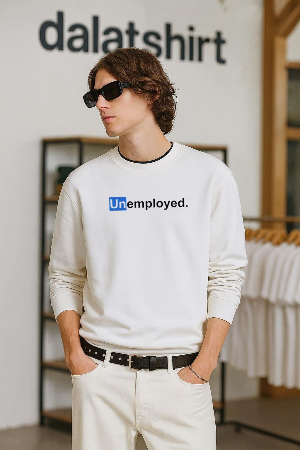 Unemployed LinkedIn Logo shirt