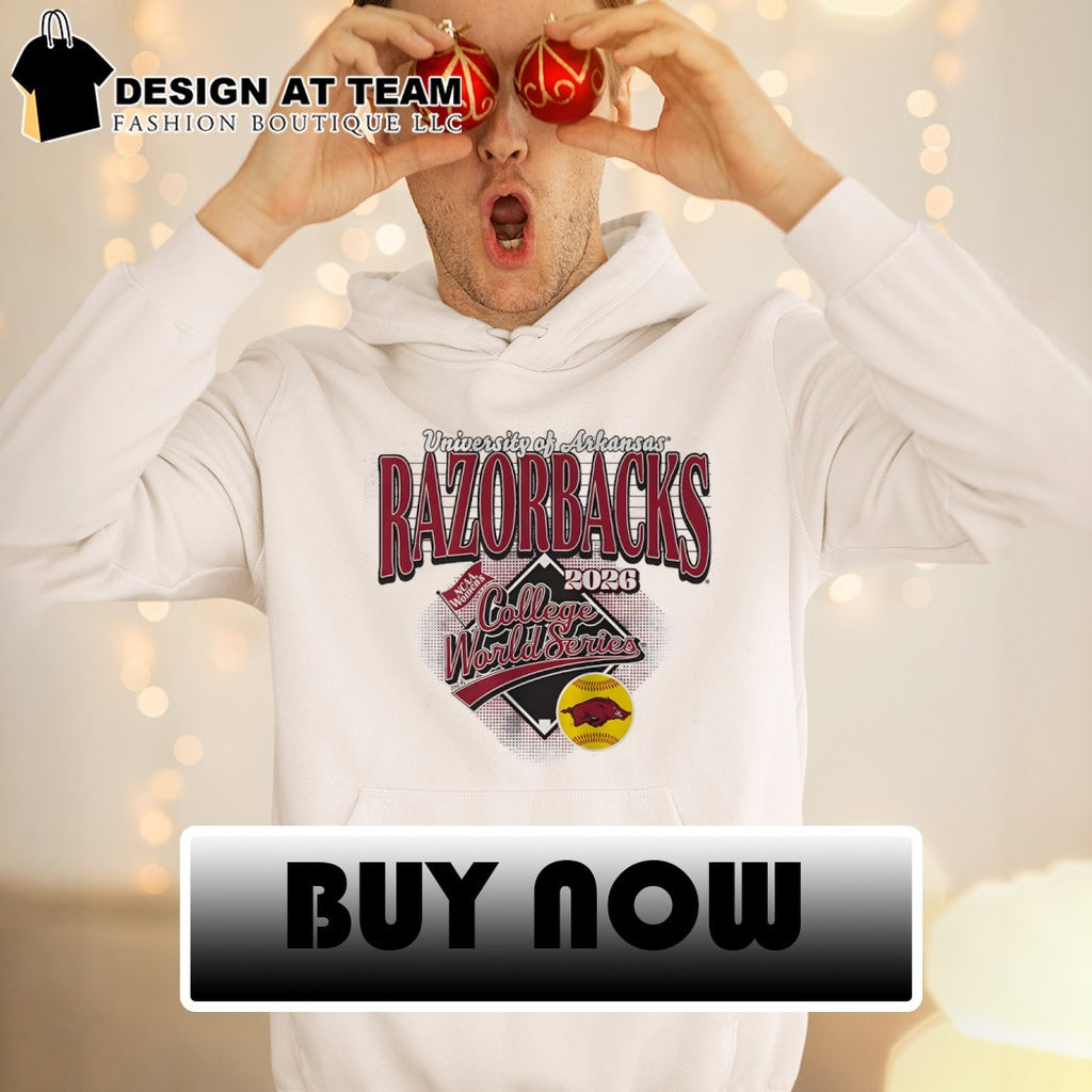 University of Arkansas Razorbacks Softball 2026 Women’s College World Series shirt