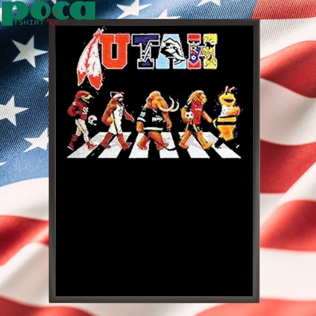 Utah Abbey Road Sports Team Mascot Shirt
