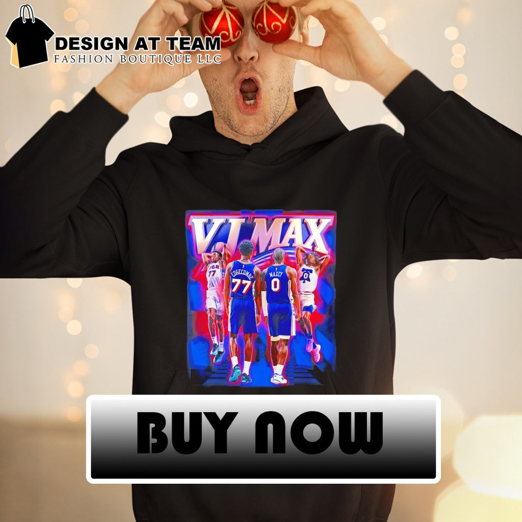 VJ Maxx Maxey Edgecombe Philadelphia 76ers Basketball NBA graphic shirt