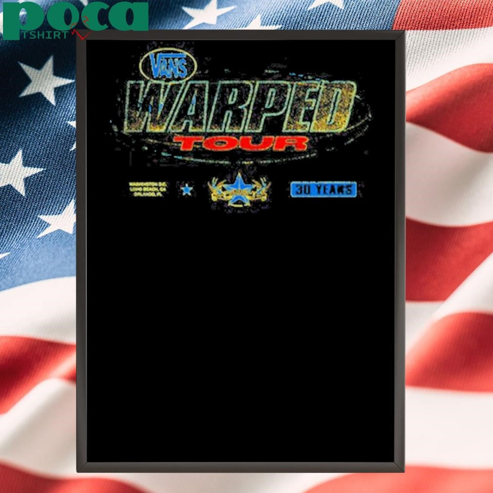 Vans Warped Tour Fire Relief T-Shirt