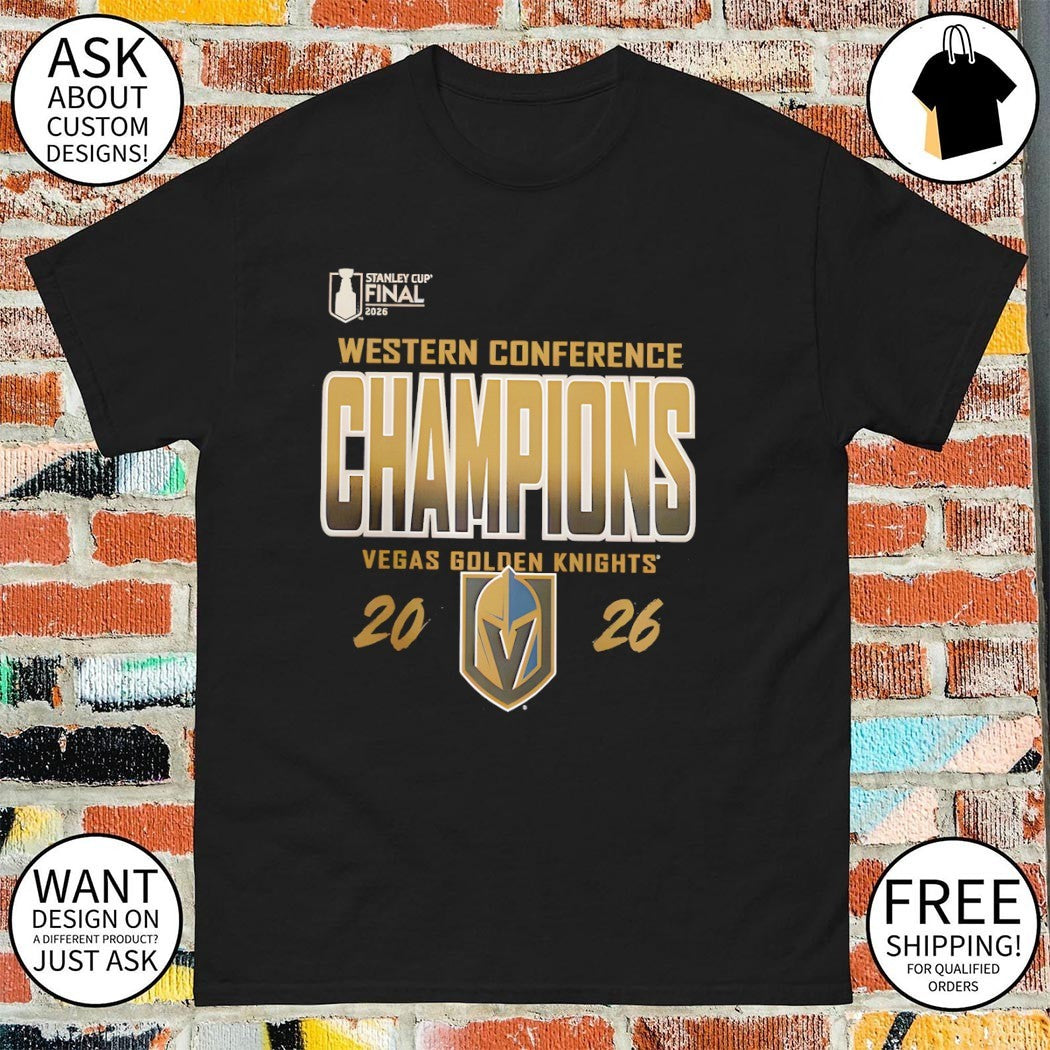 Vegas Golden Knights 2026 NHL Western Conference Champions Locker Room shirt