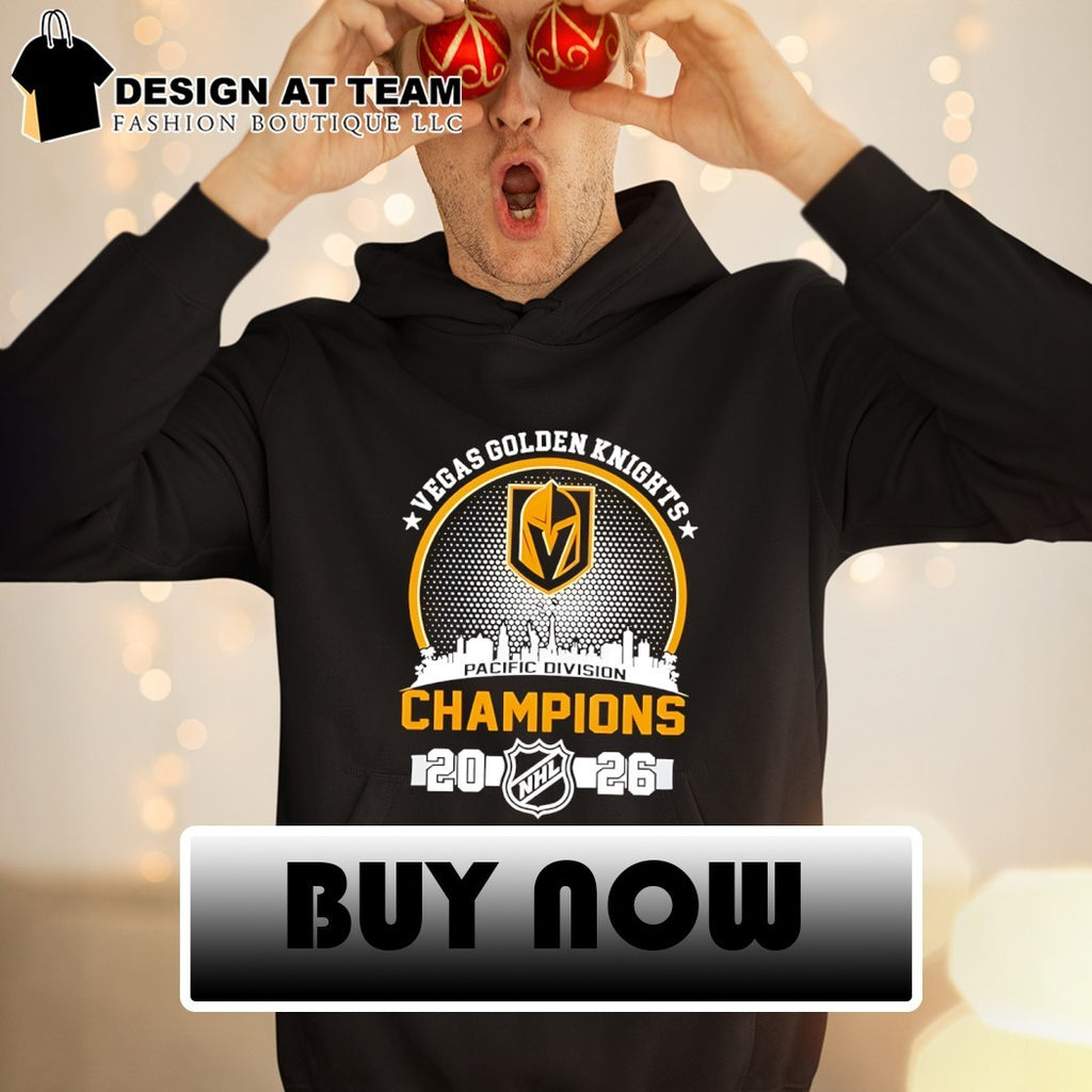 Vegas Golden Knights Pacific Division Champs 2026 Stanley Cup shirt