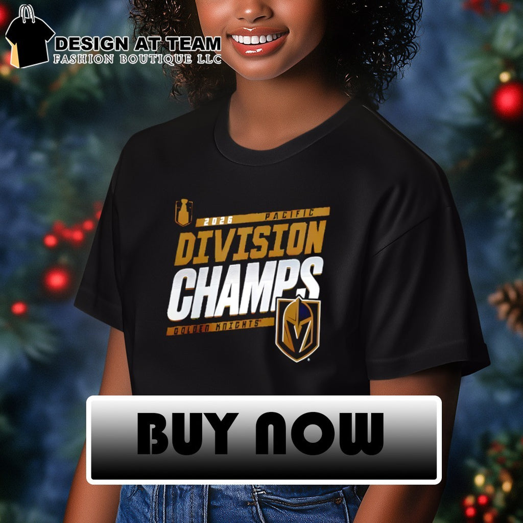 Vegas Golden Knights Pacific Division Champs 2026 shirt