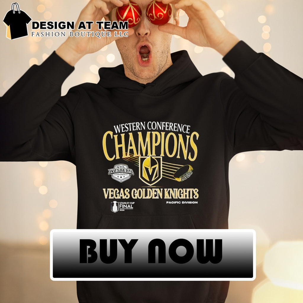 Vegas Golden Knights Western Conference Champions 2026 Pacific Division Final shirt