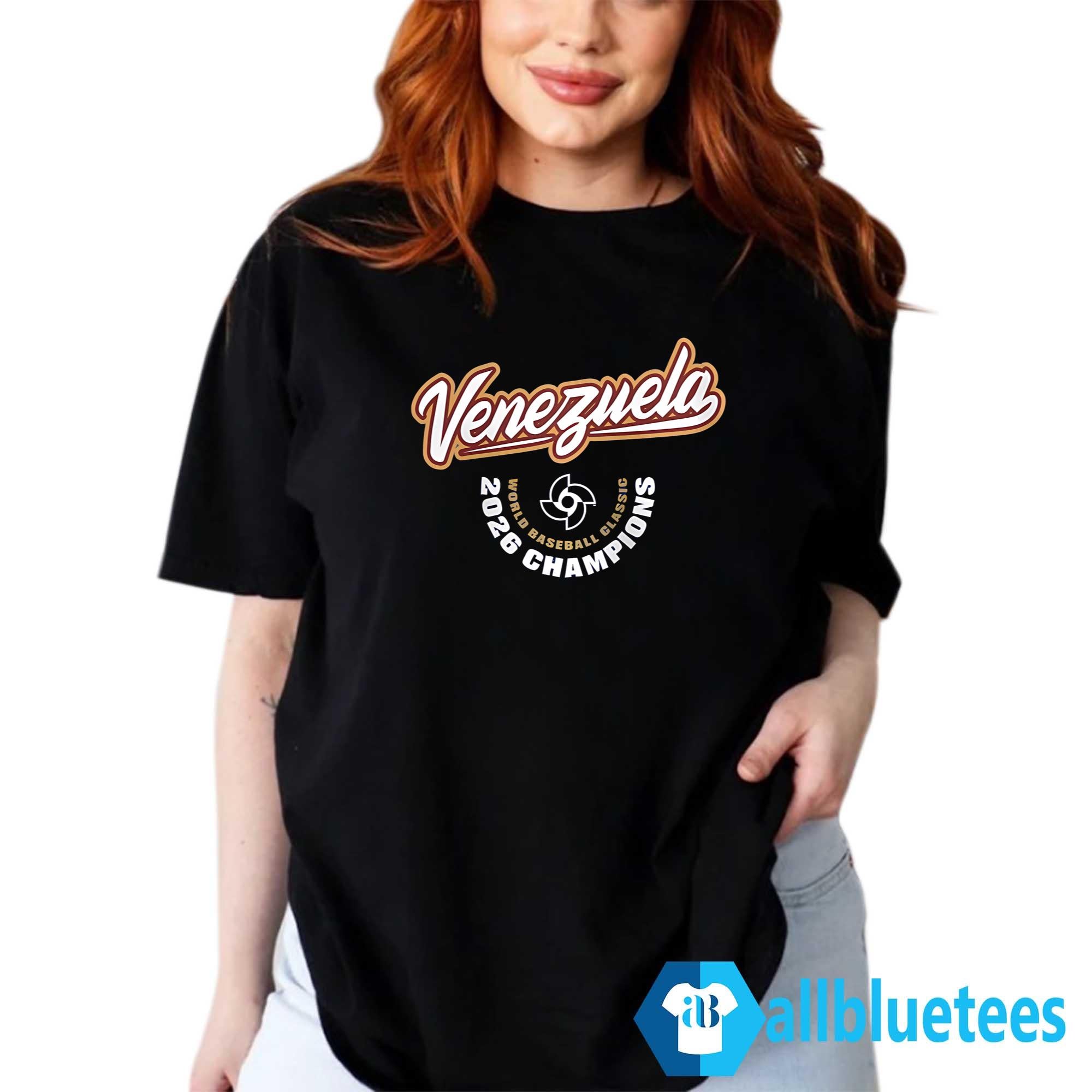 Venezuela Baseball 2026 World Baseball Champions Shirt