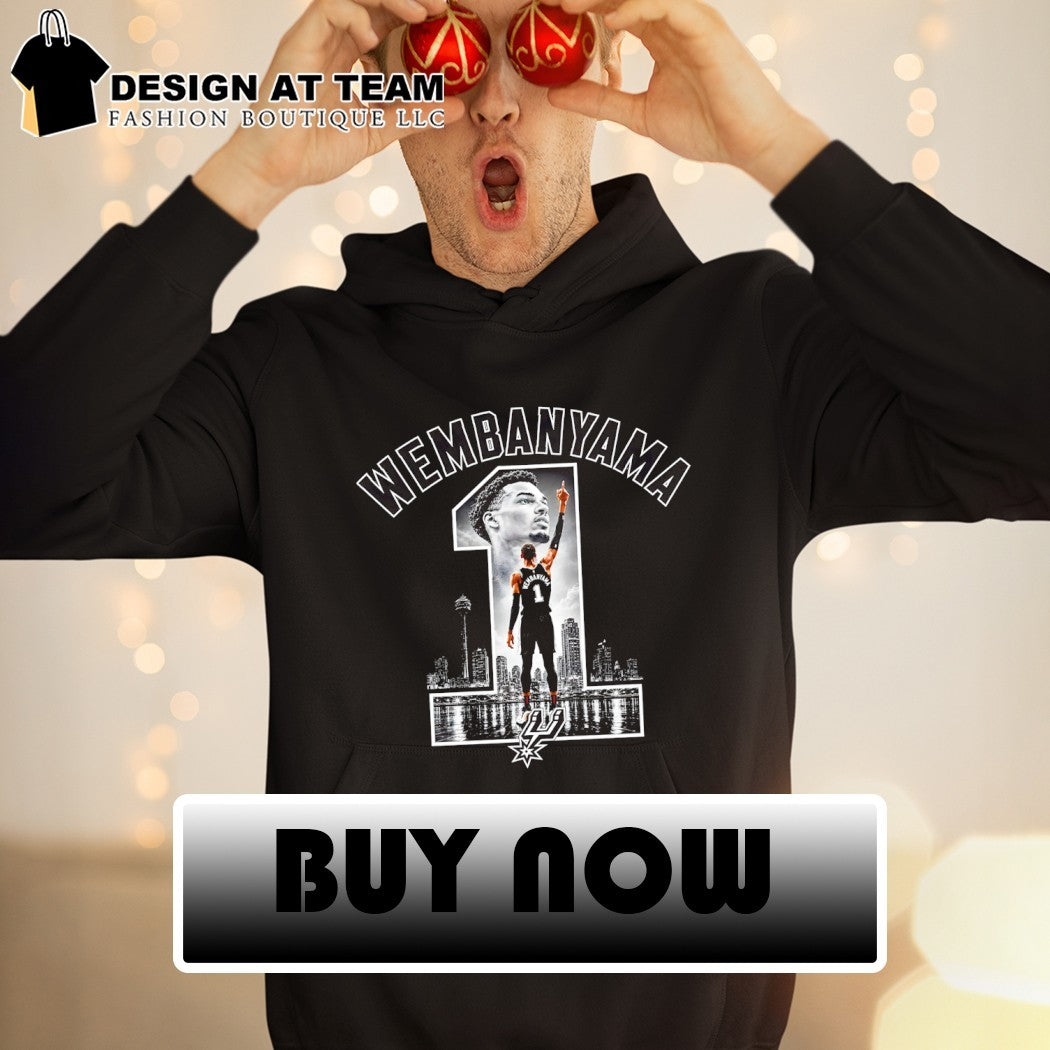 Victor Wembanyama 1 City San Antonio Spurs Basketball NBA vintage shirt